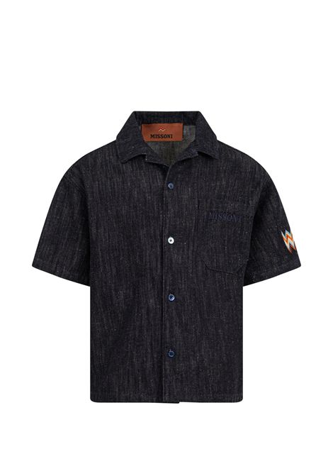 Camicia denim MISSONI KIDS | MY5P21 D0136621